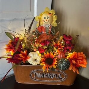 Thankful Fall Floral Arrangement